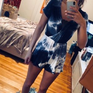 Tie Die Romper
